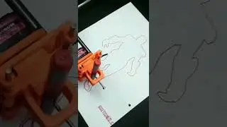 Drawing Robot | Homework machine | CNC 2D PLOTTER | Homework writing machine for students #shorts