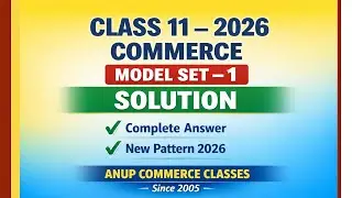 JAC Board Class 11 Accounts 2026| JAC Board Class 11 Accountancy 2026| JAC Board Model Set 2026|