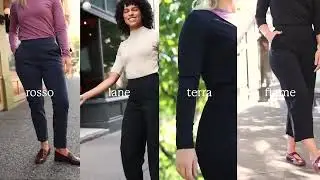 Merino ponte pants that do it all