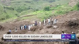 Sudan landslide kills more than 1,000 people after wiping out village in Darfur
