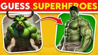 Угадай персонажей Marvel по животным &mdash; Человек-паук, Железный человек, Халк | Марвел-викторина