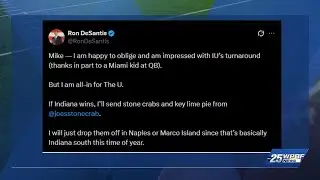 Governors of Indiana and Florida make friendly wager on college football championship