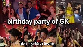 Bigg boss 19 winner gourav Khanna birthday party with contestants, team, full video, GK celebration 