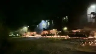Le train meuleur de passage en Abitibi