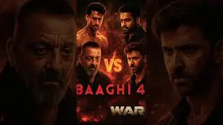 Baaghi 4 vs War 2🔥 | Biggest Action Clash? #shorts #baaghi4 #war2#ytshorts#youtubeshorts #Amthoughts