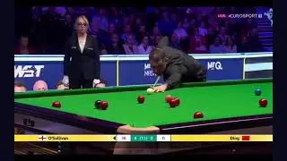SNOOKER 2024 GAME REPLAY SULLIVAN VS DING (NO COMMENTARY NO AD)