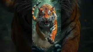 3D Video Of Lion #viralvideo #vfx #3d # Cartoon #tiger