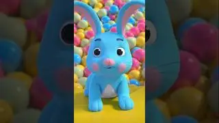Rabbit cute masti on sliding ll rhyme song  #kidsvideo #cartoon #animals #rabbit