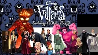 Disney 3D Villains Evolution (2005-2023)