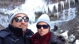 Frozen Tiffany Falls! Nothin' Much Vlog! 70