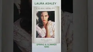 LAURA ASHLEY 1990 SPRING & SUMMER FASHION BROCHURE #fashion