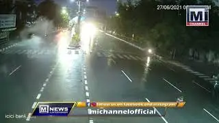 Cyberabad cops release video of Audi accident in Madhapur