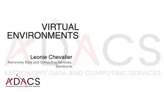Introduction to virtual environments