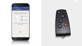 Comment associer son smartphone au système d'alarme avec la télécommande?