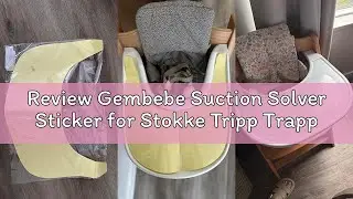 Review Gembebe Suction Solver Sticker for Stokke Tripp Trapp Tray - Safe Adhesive Placemat Enhances