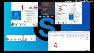 Vlog : How to Record your Skype for Business meeting |Microsoft Free Screen Video & Audio Recorder