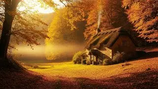 Autumn Fireside in the Castle Hall – Peaceful Medieval Music for Study and Sleep