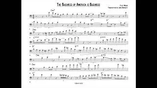 The Business of America is Business | Elliot Mason Transcription