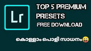 5 Premium lightroom mobile presets free download | Nim Updates |