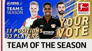 EA SPORTS FUT 18 Bundesliga Team Of The Season - Max, Wendell or Plattenhardt? Vote Now!