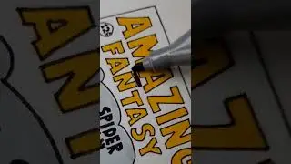 Day 50 of Drawing Spiderman  Characters: Amazing Fantasy #15