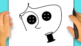Come Disegnare Coraline | Passo dopo Passo Semplice e Facile