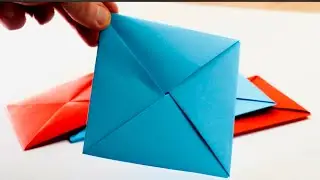How to Make Squid Game Ddakji | Korean Paper Toy | One sheet #squidgame