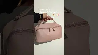 Organize my new makeup & skincare bag with me | makeup organizer. travel makeup bag. asmr makeup.