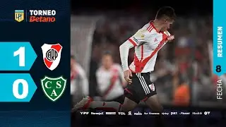 RIVER 1 - 0 SARMIENTO | Resumen del partido | #TorneoBetano 2024