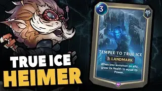 Chunky Turrets with TRUE ICE HEIMERDINGER! | Legends of Runeterra
