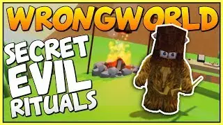 SECRET DEMONIC RITUALS OPEN A PATH TO THE OTHER WORLD - Let's Play Wrongworld Gameplay