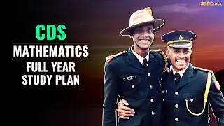 CDS Exam Mathematics Full Year Study Plan