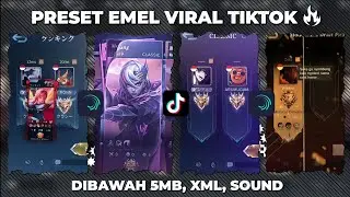 KUMPULAN PRESET ML VIRAL TIKTOK TERBARU 🔥😼