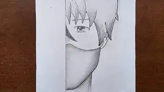 Easy drawing for beginners || How to draw anime step by step || Easy anime drawing