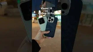 Xiaomi 15 vs iPhone 16 Pro Low Light Zoom Test!
