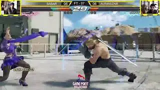 Babar(Steve) Vs Aurangzaib (Paul,Zafina) -Ft 07 - tekken7 Pakistan 2022