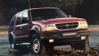 1998 Ford Explorer UK Brochure Review | Classic 90s 4x4 Marketing Throwback!