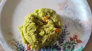 One pot mint rice recipe in tamil/How to make mint rice