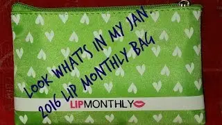 Lip Monthly Subscription January 2016