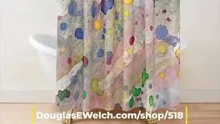 NEW DESIGN: Watercolor Spatter 2 Products from Douglas E. Welch Design and Photography