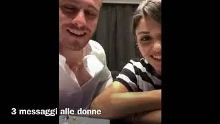 Sen Cal Kapimi backstage Kerem Bursin e Hande Ercel diretta / intervista SUB ITA Instagram😍