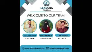Allahumdullah I'm joined Leadora Global company  #update #onlinejobs #leadoraglobal
