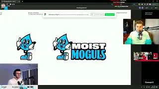 SEN Tarik REACTION To Ludwig Showing Him Moist Moguls New Logo