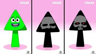 Incredibox Sprunki OC Triangle (from Save The Shapes) Phase 4 | Compilation Incredibox #sprunki
