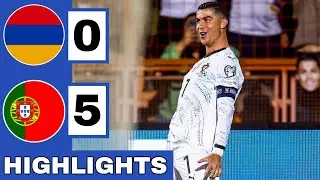 🔴Armenia vs Portugal (0-5) Extended HIGHLIGHTS | World Cup Qualifier