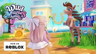 Wild Manes Now on ROBLOX!🐴🎮 Gameplay Trailer 🐎🩷 Let's Play!