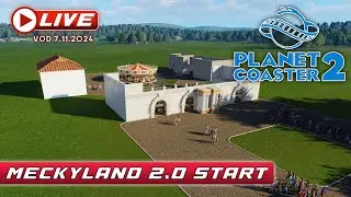 Meckyland 2.0 - Planet Coaster 2 | Mecky79 - Live 🔴