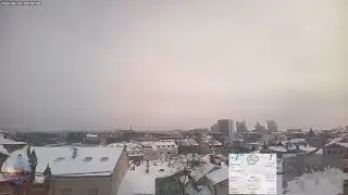 Cloudy, cold and foggy days continue in Tallinn - Time-lapse - 2026-01-19