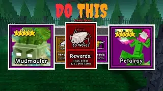 OP FARMING Candy Corn Garden Tower Defense ROBLOX