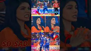 Srh vs Lsg || SRH vs Lsg highlights 2025 || Kavya maran So sad 😢 || #shorts #viral